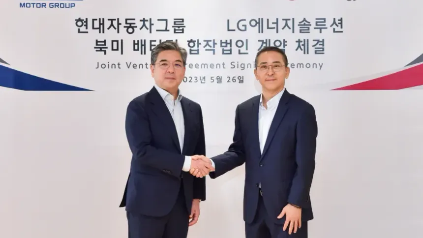 LG ve Hyundai, Elektrikli Araç Batarya Fabrikası Kuruyor.