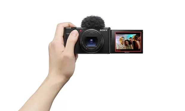SONY front selfie black Large large