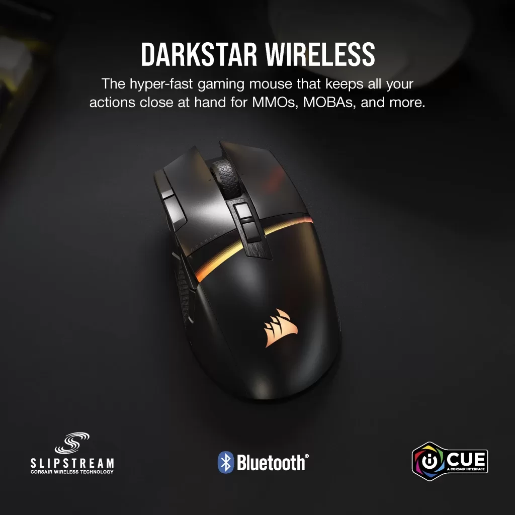 Corsair, DarkStar Wireless Mouse'u Piyasaya Sürüyor
