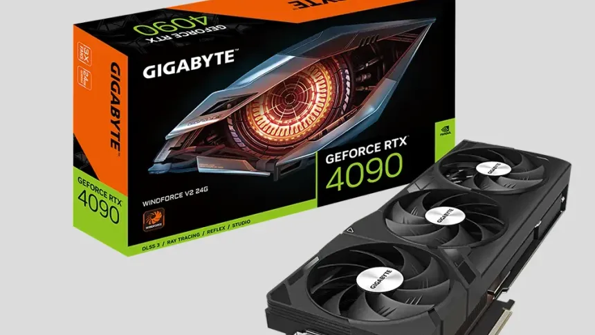 Gigabyte GeForce RTX 4090 Windforce V2 24G Sessizce Tanıtıldı