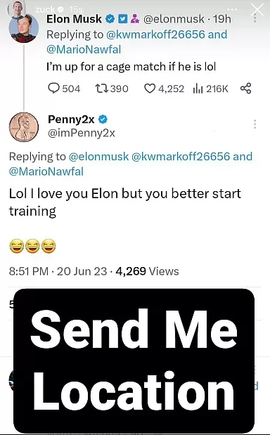 Elon Musk ve Zuckerberg Kafes Dövüşü Yapacak