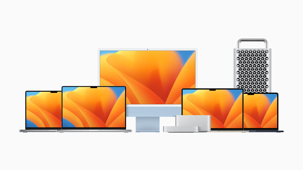 Apple Mac Family Apple Silicon big large large