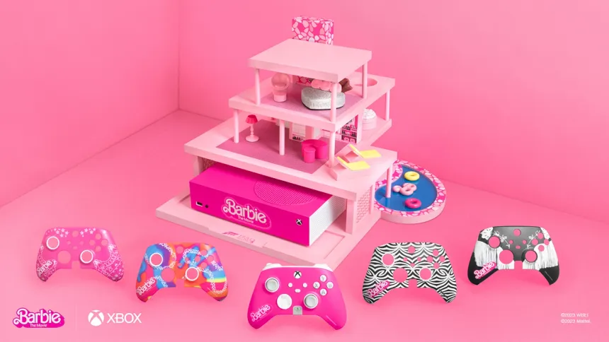 Xbox, Barbie Temalı Konsol ve Kontrolcülerini Duyurdu