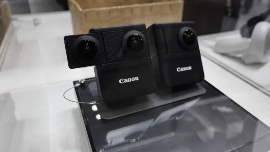 Canon 180 ve 360 Derecelik VR Kamera Prototipi Üretti