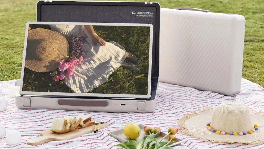 LG StanbyME Go 27LX5'i Duyurdu.