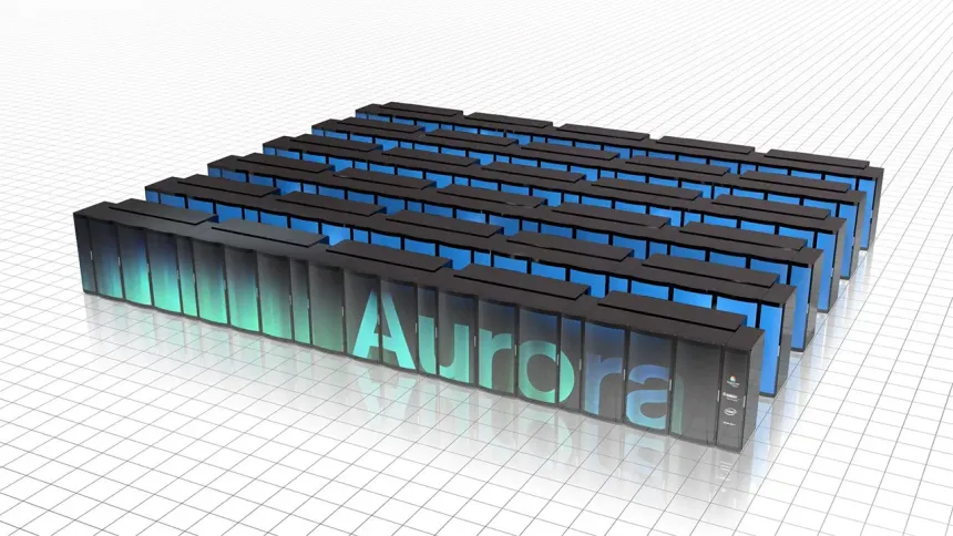 Intel Aurora Süper Bilgisayarını Başarıyla Tamamladı