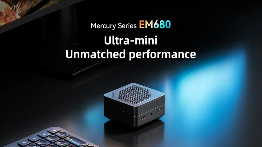 MINISFORUM, EM680 Ultra Mini Masaüstü Bilgisayarını Tanıttı!