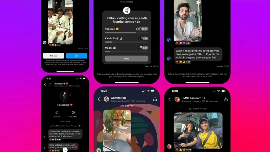 Instagram da Telegram'ın Tek Yönlü Yayın Özelliğini Kopyaladı