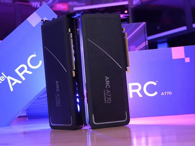 Intel, ARC A770 Limited Edition Grafik Kartını Üretimden Kaldırıyor