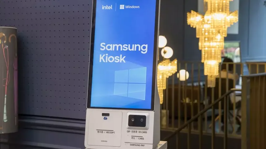 Samsung Kiosk Güney Kore'de Piyasaya Sürüldü