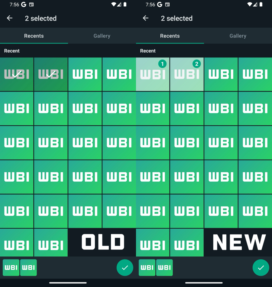 whatsapp media picker enhanced