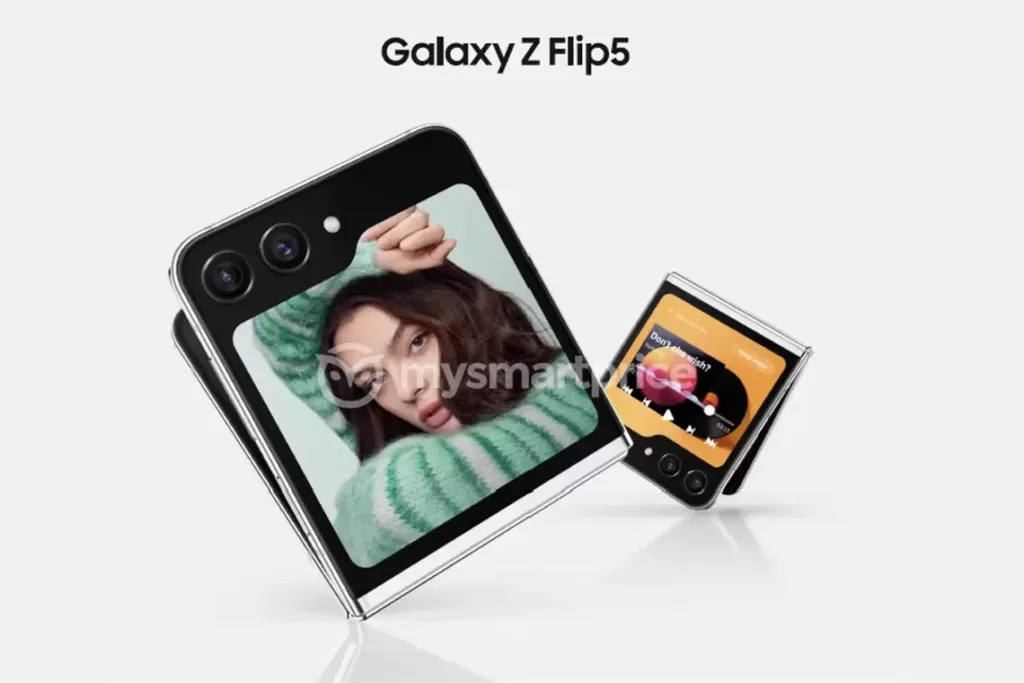 Galaxy Z Flip 5 : Kapakta Ekranıyla Geliyor