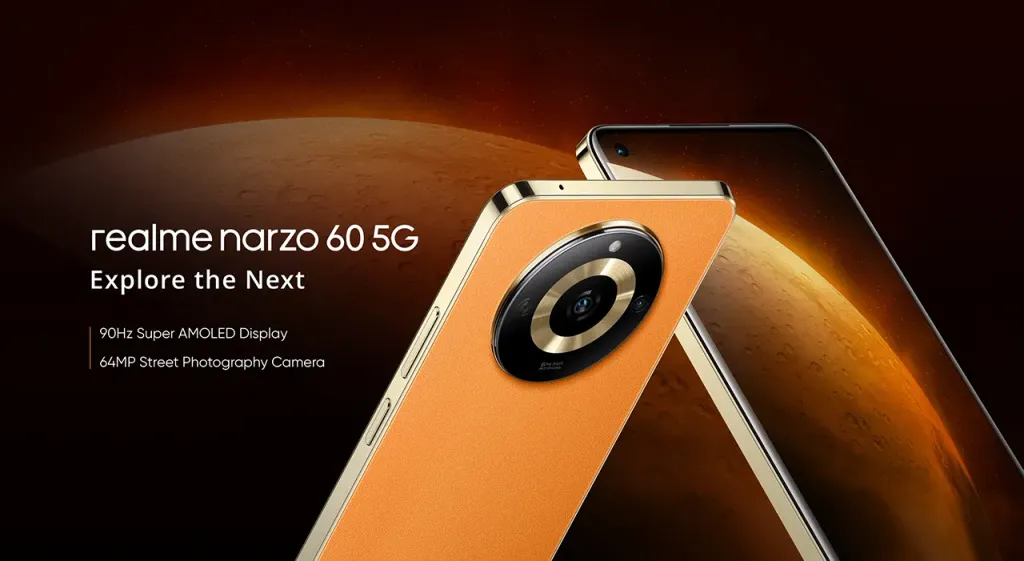 Realme Narzo 60 5G ve Narzo 60 Pro 5G Piyasaya Sürüldü