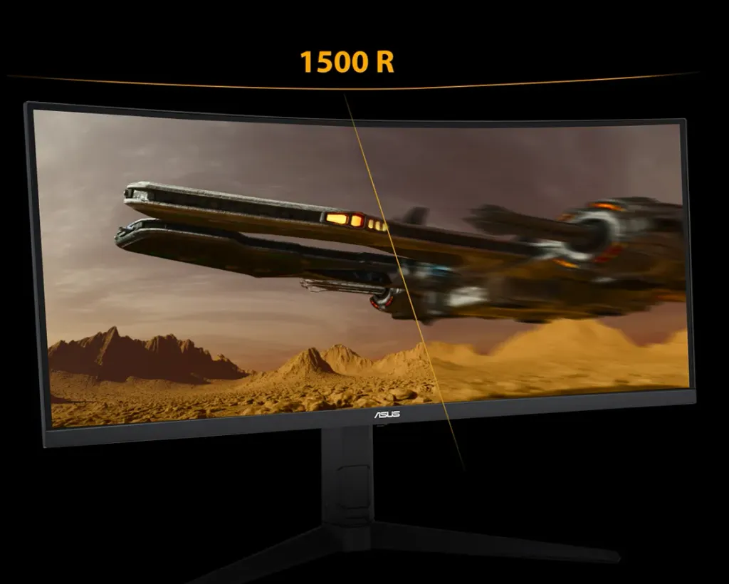 ASUS, Yeni TUF Gaming WQHD Kavisli Monitörü Piyasaya Sürüyor