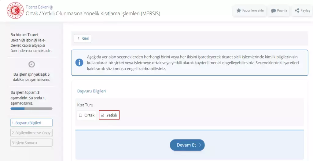 T.C. Kimlik Kısıtlaması Nasıl Yapılır!