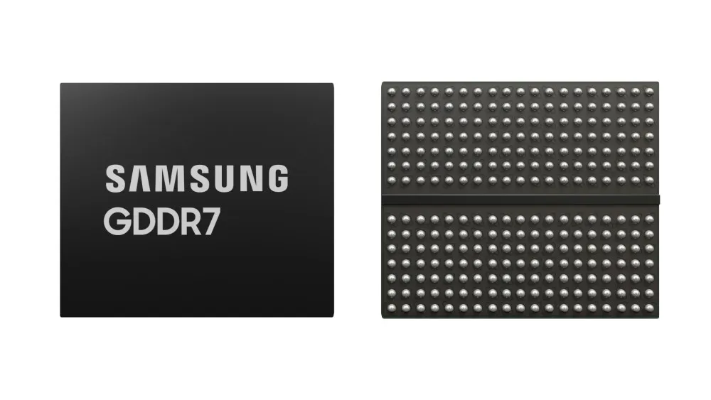 Samsung, Sektörün İlk GDDR7 Grafik Belleğini Tanıttı