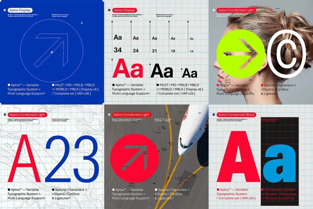 microsoft office aptos