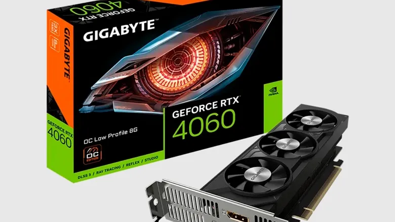Gigabyte Düşük Profilli GeForce RTX 4060 Ekran Kartını Sessizce Piyasaya Sürdü