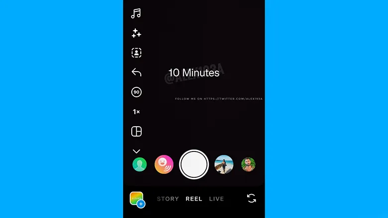 Instagram, Reels Videoları 10 Dakikaya Yükseltebilir