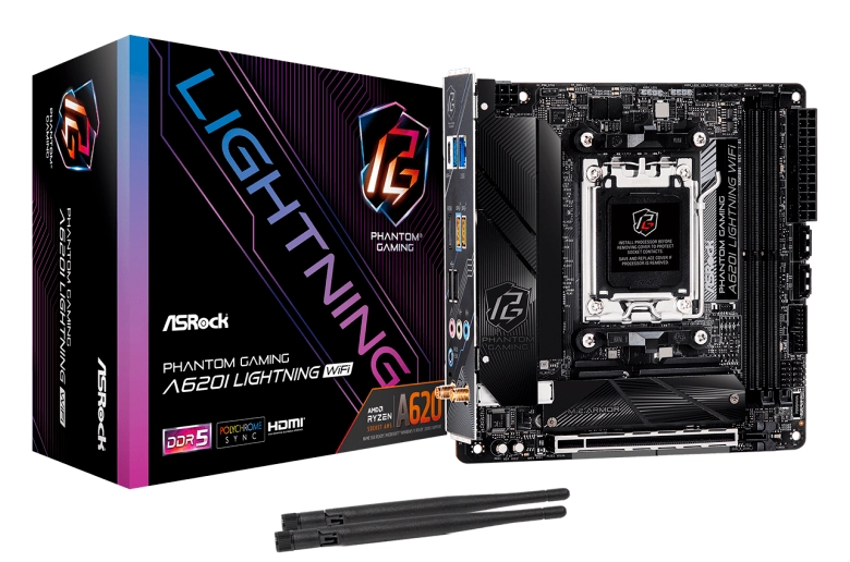 ASRock B650I ve A620I Lightning Mini-ITX Anakartlarını Tanıttı