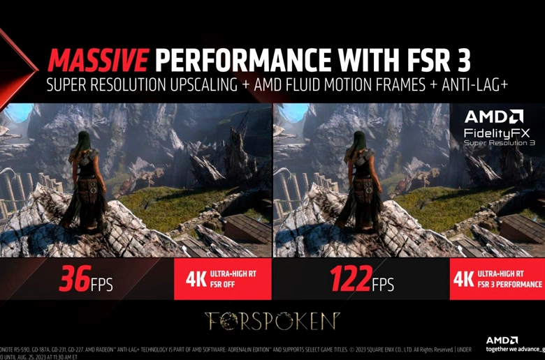 AMD FidelityFX Super Resolution 3