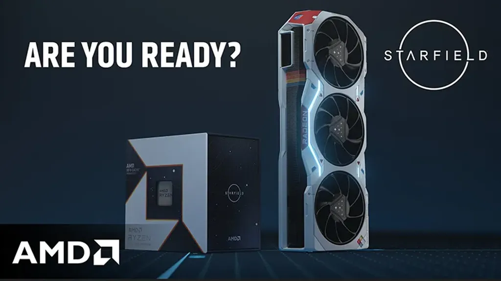 AMD ve Bethesda Starfield Temalı Radeon RX 7900 XTX ve Ryzen 7 7800X3D, GPU Tasarımını Tanıttı!