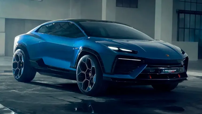 Lamborghini Tamamen Elektirikli Lanzador Modelini Tanıttı