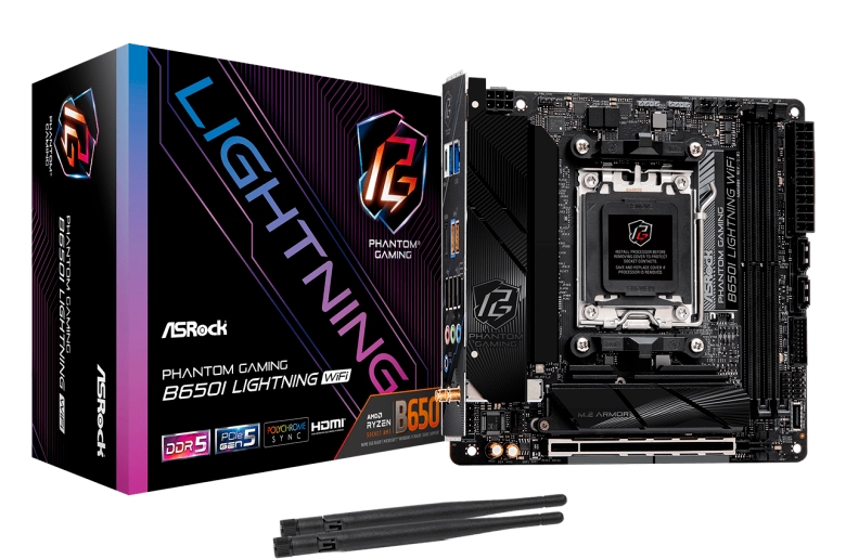 ASRock B650I ve A620I Lightning Mini-ITX Anakartlarını Tanıttı