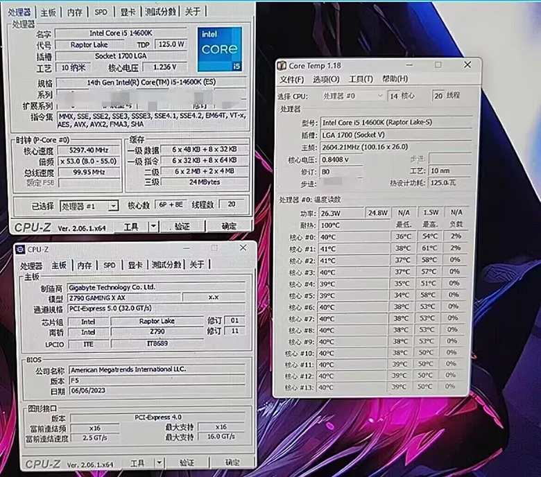 Intel Core Raptor Lake Refresh Desktop CPU