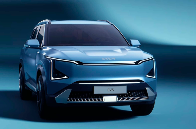 2025 Kia EV5 Konsept Otomobil Görünümüyle Kompakt SUV Olarak Ortaya Çıktı