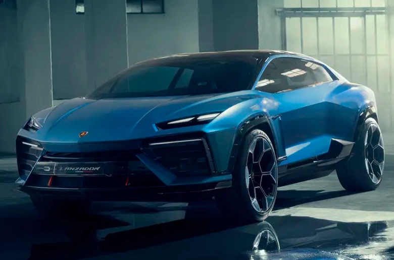 Lamborghini Tamamen Elektirikli Lanzador Modelini Tanıttı