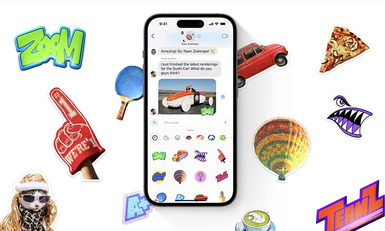 Live Stickers i OS