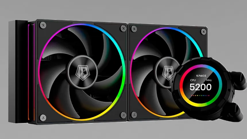 ID-Cooling Space LCD AIO Sıvı İşlemci Soğutucusunu Duyurdu