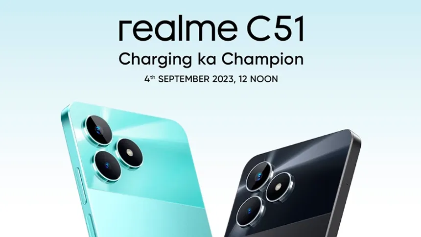 Realme C51'in Hindistan Lansman Tarihi Açıklandı