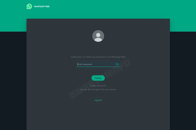 WhatsApp, Web Sürümüne Ekran Kilidi Özelliği Geliyor