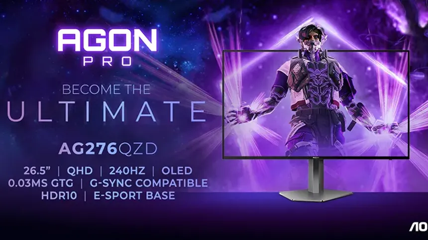 AOC'un Yeni 240Hz OLED Monitörü Piyasaya Sürülüyor!
