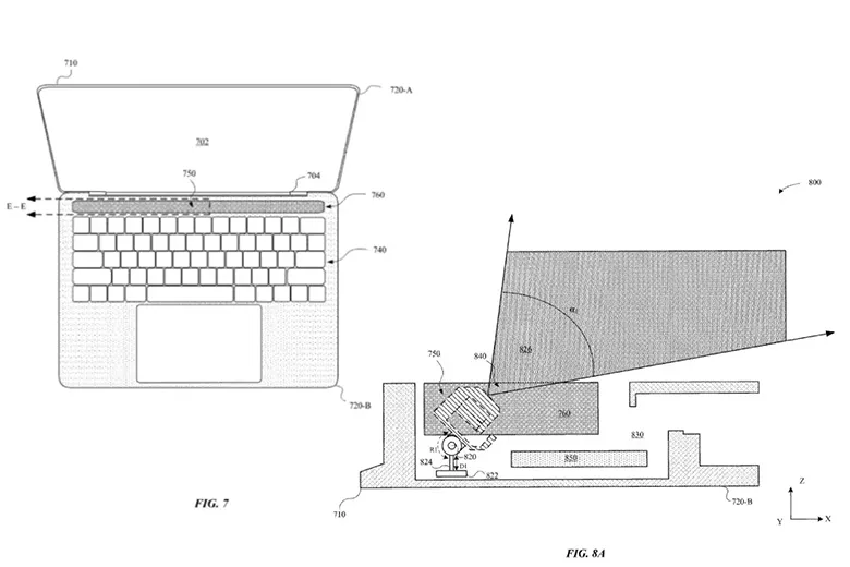 faceid macbook patent alternate apple uspto