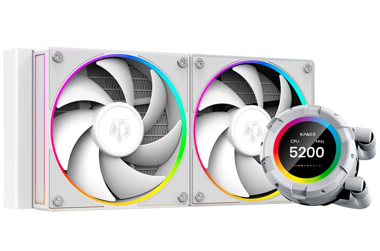 ID-Cooling Space LCD AIO Sıvı İşlemci Soğutucusunu Duyurdu