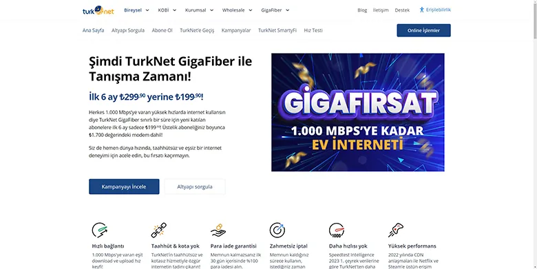 TurkNet'e Zam Geldi!