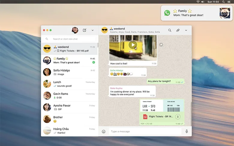 whatsapp mac uygulamasini bekleyenlere