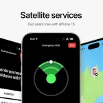 iPhone 15'e Uydu Üzerinden Yol Yardım Hizmeti Geliyor