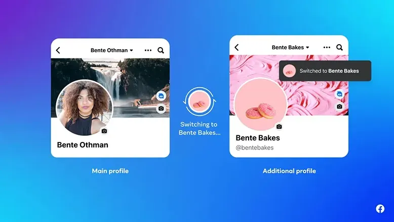 Facebook, 'Birden Fazla Profil Oluşturma' Özelliğini Kullanıma Sundu
