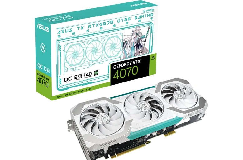 ASUS Kablosuz GeForce RTX 4070 BTF Ekran Kartını Piyasaya Sürüyor