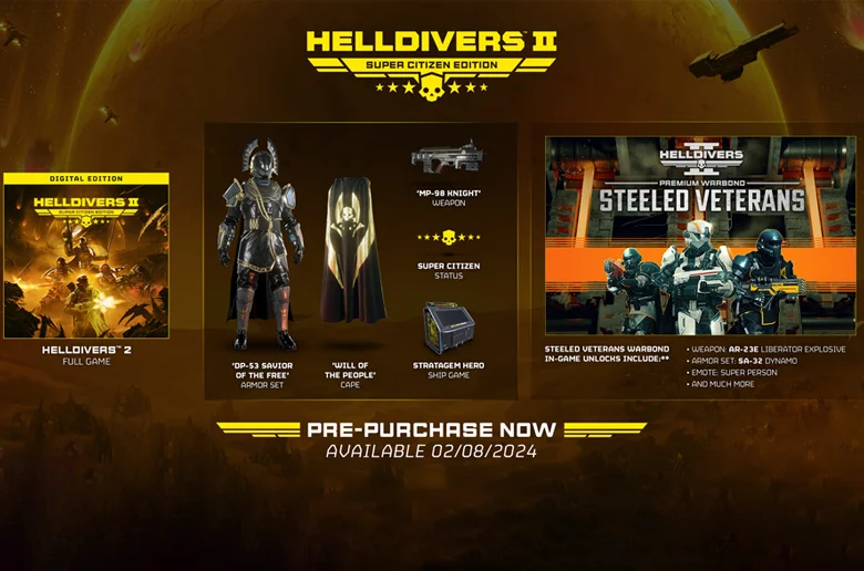Helldivers 2 "Super Citizen Edition" Ortaya Çıktı