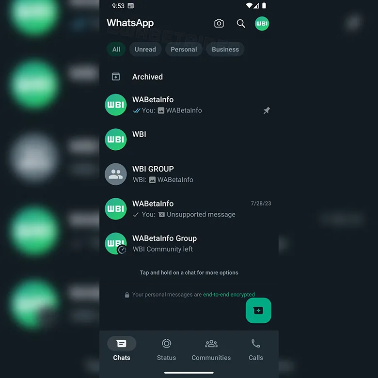 WhatsApp'ın Android Cihazlar İçin Yeni Tasarımı Ortaya Çıktı