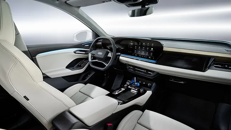 2025 Audi Q6 E-Tron'un İç Mekanı Yayınlandı