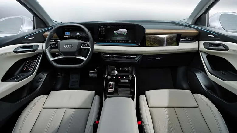 2025 Audi Q6 E-Tron'un İç Mekanı Yayınlandı