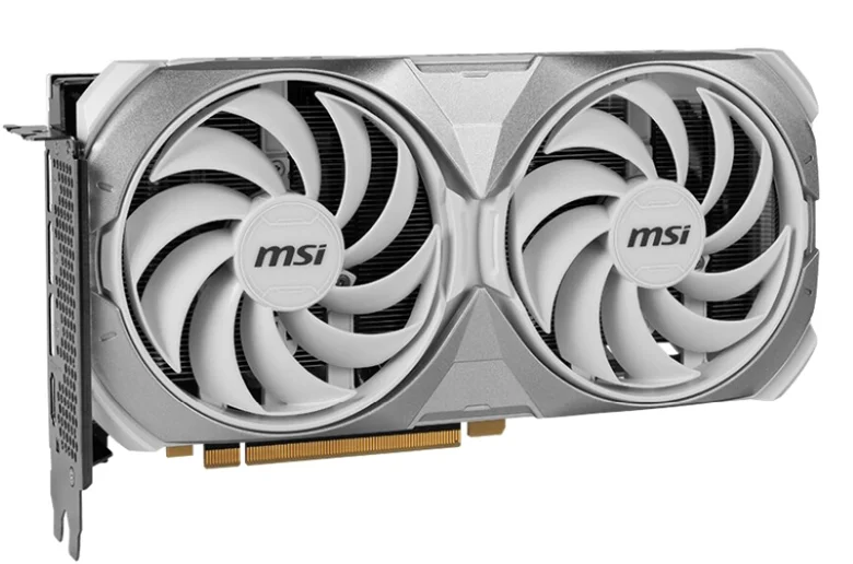 MSI GeForce RTX 4070/RTX 4070 Ti Ventus 2X Beyaz Ekran Kartını Tanıttı