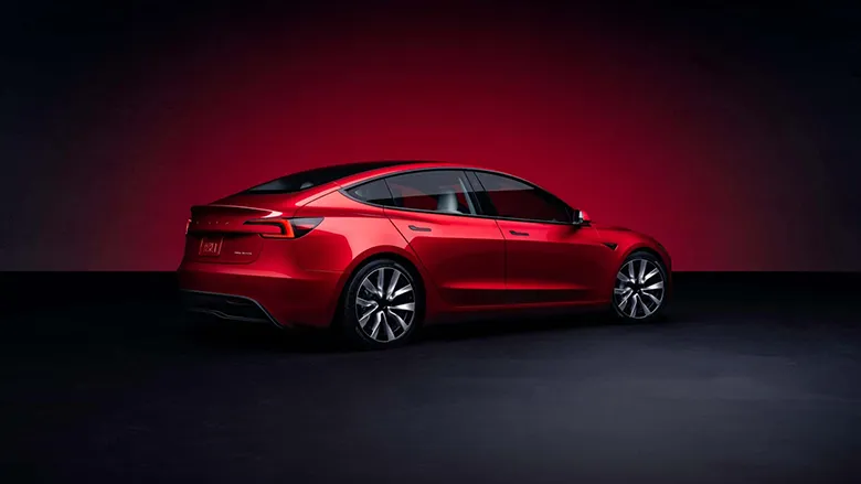 updated tesla model