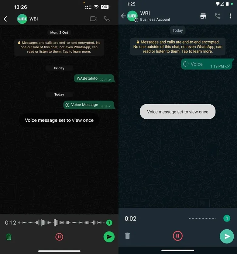 WhatsApp'a Yeni Özellik Geliyor! Sesli Mesajlar Bir Kez Dinlenecek!